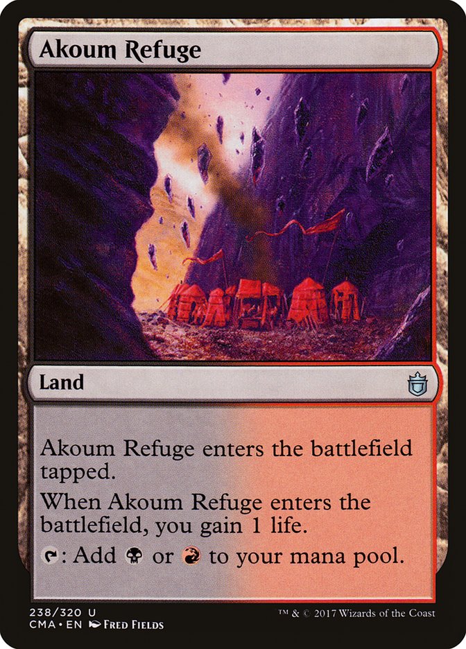 Akoum Refuge [Commander Anthology] | Yard's Games Ltd