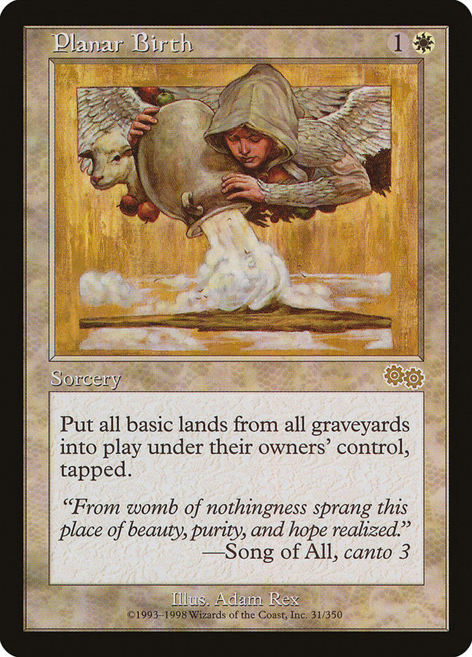 Planar Birth [Urza's Saga] | Yard's Games Ltd