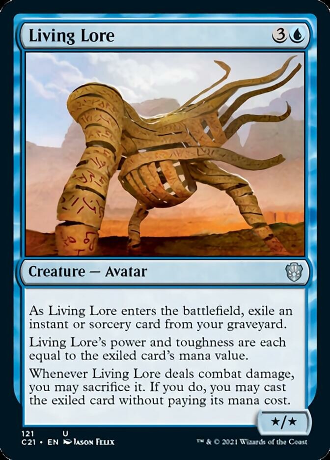 Living Lore [Commander 2021] | Yard's Games Ltd