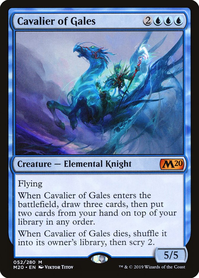 Cavalier of Gales [Core Set 2020] | Yard's Games Ltd