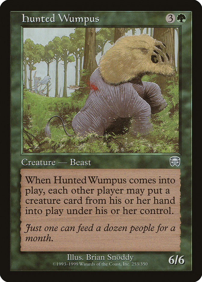 Hunted Wumpus [Mercadian Masques] | Yard's Games Ltd