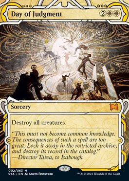 Day of Judgment (Foil Etched) [Strixhaven: School of Mages Mystical Archive] | Yard's Games Ltd