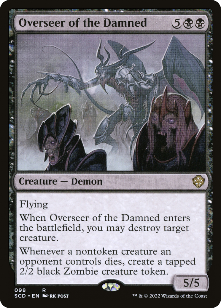 Overseer of the Damned [Starter Commander Decks] | Yard's Games Ltd