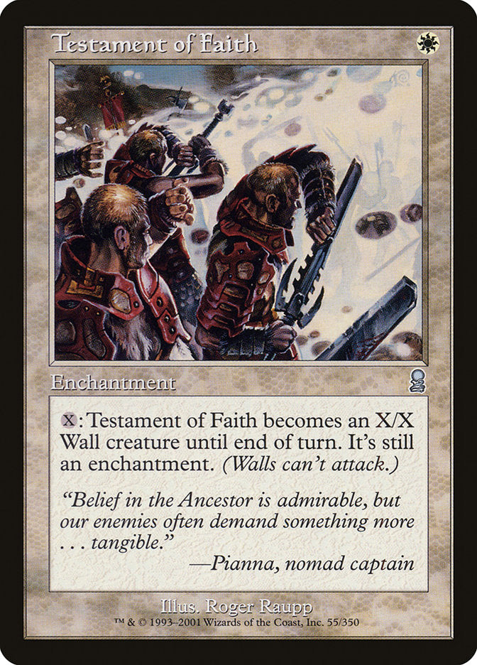 Testament of Faith [Odyssey] | Yard's Games Ltd