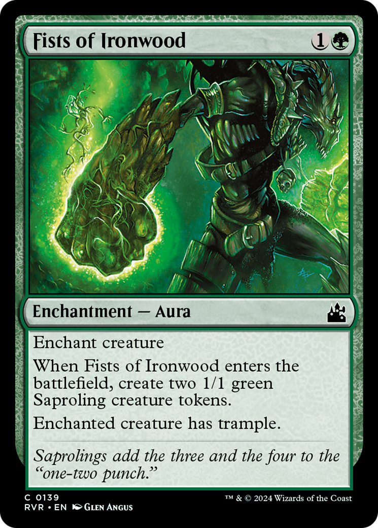 Fists of Ironwood [Ravnica Remastered] | Yard's Games Ltd