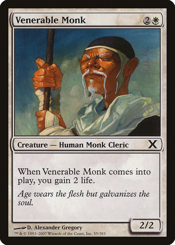 Venerable Monk [Tenth Edition] | Yard's Games Ltd