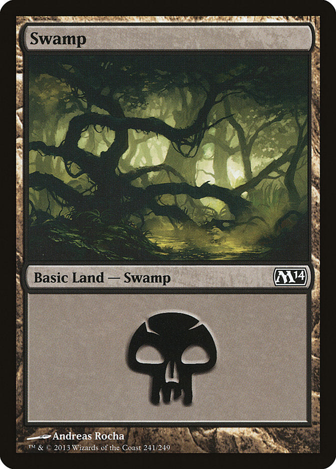 Swamp (241) [Magic 2014] | Yard's Games Ltd