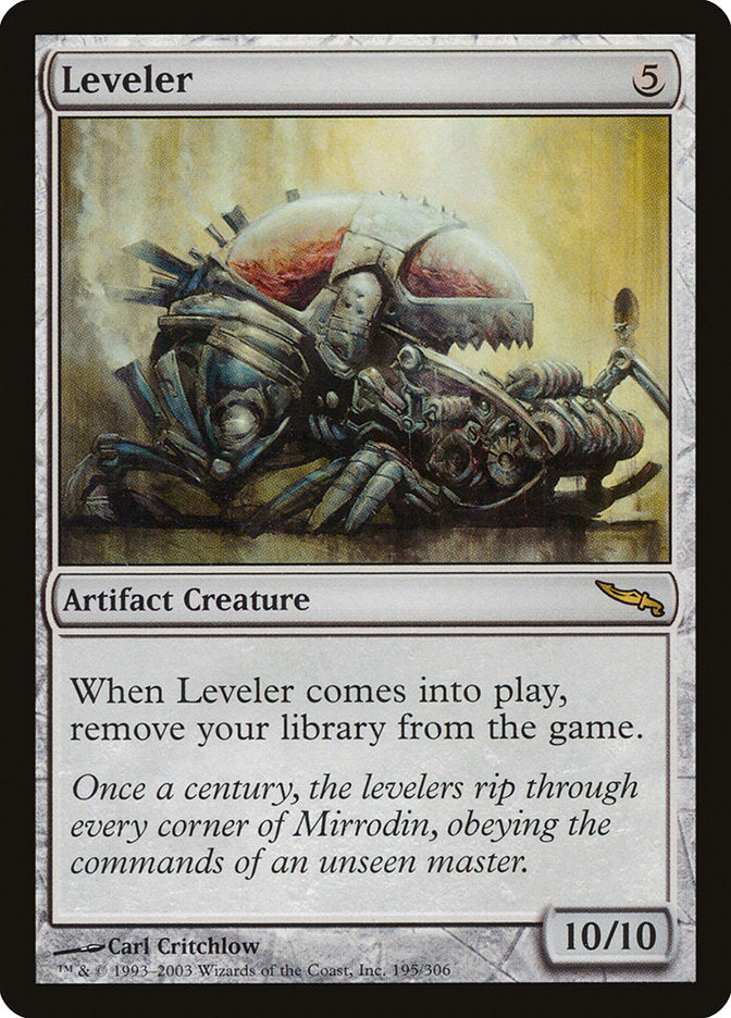 Leveler [Mirrodin] | Yard's Games Ltd