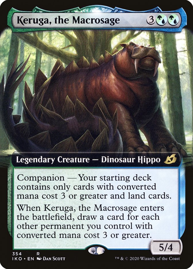 Keruga, the Macrosage (Extended Art) [Ikoria: Lair of Behemoths] | Yard's Games Ltd