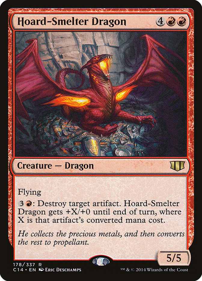 Hoard-Smelter Dragon [Commander 2014] | Yard's Games Ltd