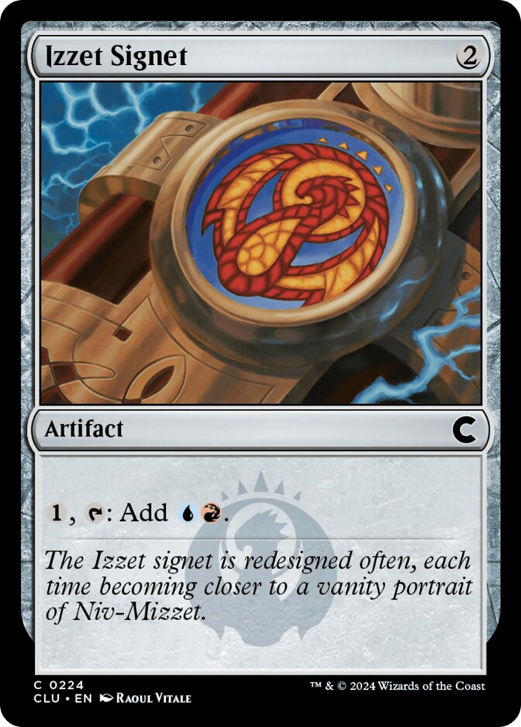 Izzet Signet [Ravnica: Clue Edition] | Yard's Games Ltd