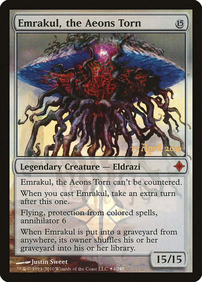 Emrakul, the Aeons Torn [Rise of the Eldrazi Prerelease Promos] | Yard's Games Ltd