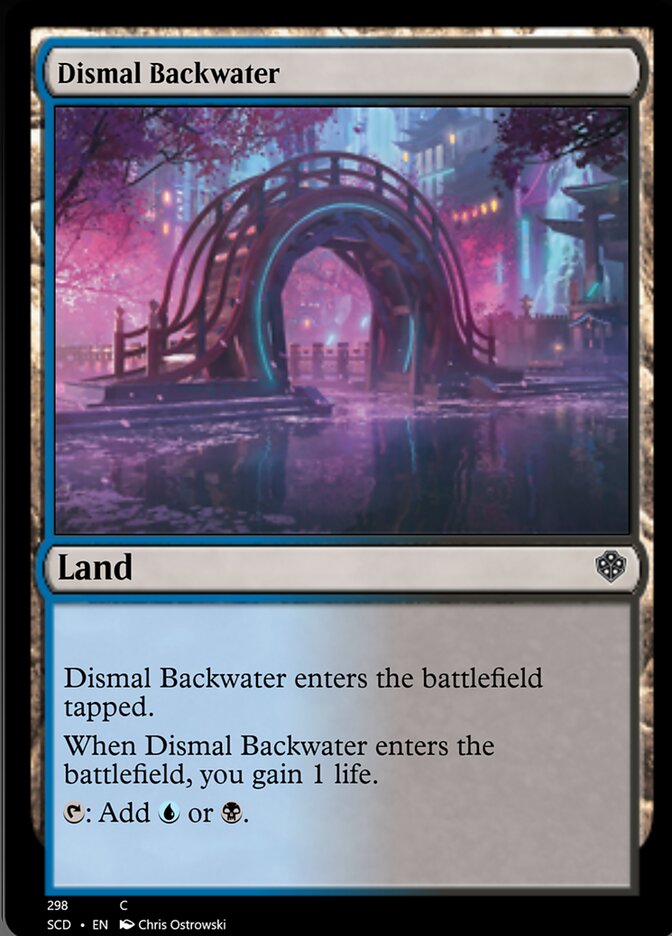 Dismal Backwater [Starter Commander Decks] | Yard's Games Ltd