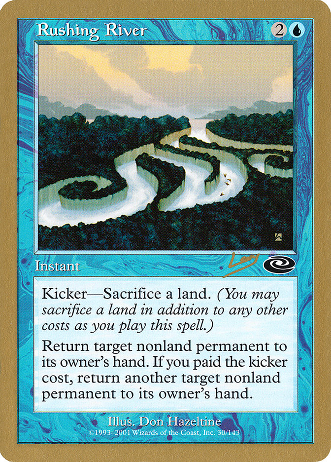 Rushing River (Raphael Levy) [World Championship Decks 2002] | Yard's Games Ltd