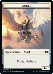 Faerie Rogue // Angel Double-Sided Token [Double Masters 2022 Tokens] | Yard's Games Ltd