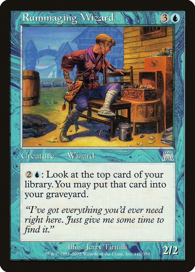 Rummaging Wizard [Onslaught] | Yard's Games Ltd