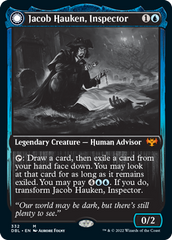 Jacob Hauken, Inspector // Hauken's Insight [Innistrad: Double Feature] | Yard's Games Ltd