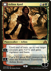 Arlinn Kord // Arlinn, Embraced by the Moon [Shadows over Innistrad Prerelease Promos] | Yard's Games Ltd