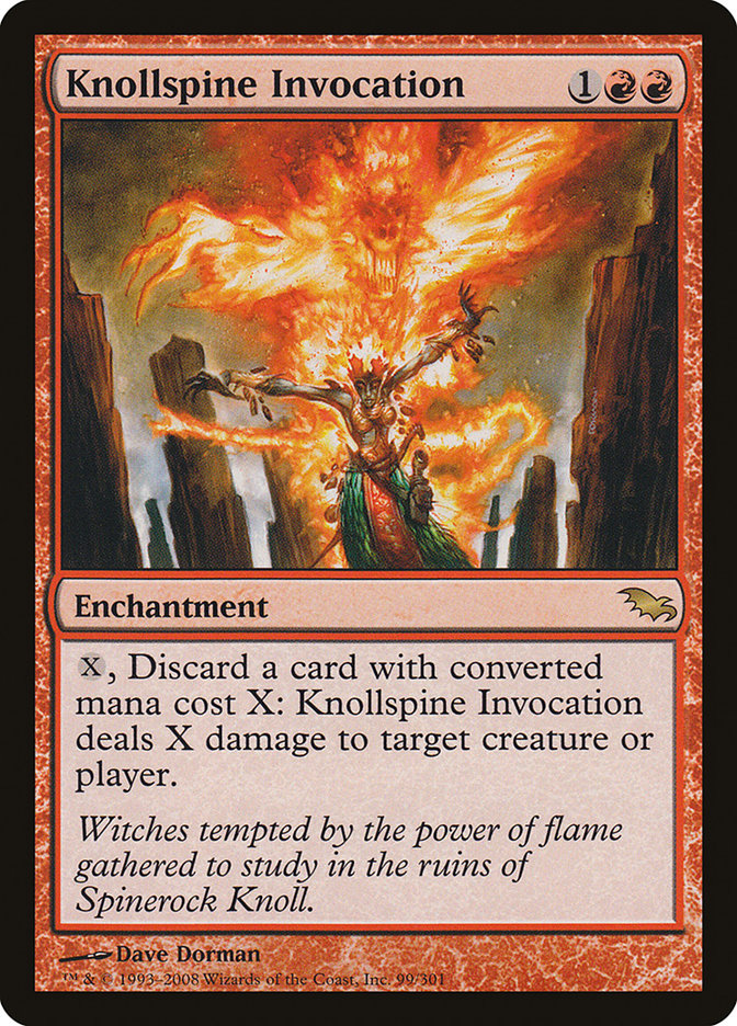 Knollspine Invocation [Shadowmoor] | Yard's Games Ltd