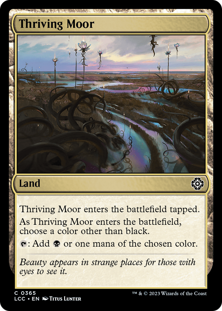 Thriving Moor [The Lost Caverns of Ixalan Commander] | Yard's Games Ltd