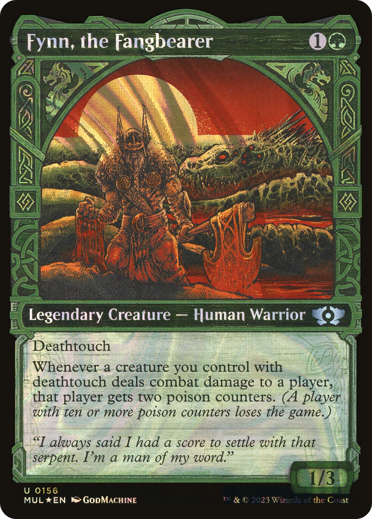 Fynn, the Fangbearer (Halo Foil) [Multiverse Legends] | Yard's Games Ltd