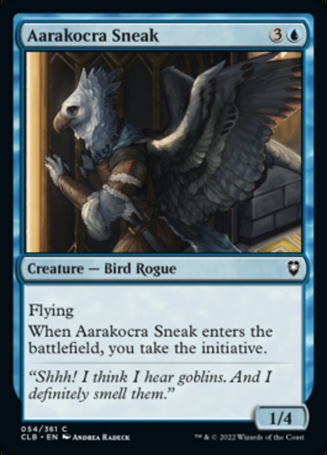 Aarakocra Sneak [Commander Legends: Battle for Baldur's Gate] | Yard's Games Ltd