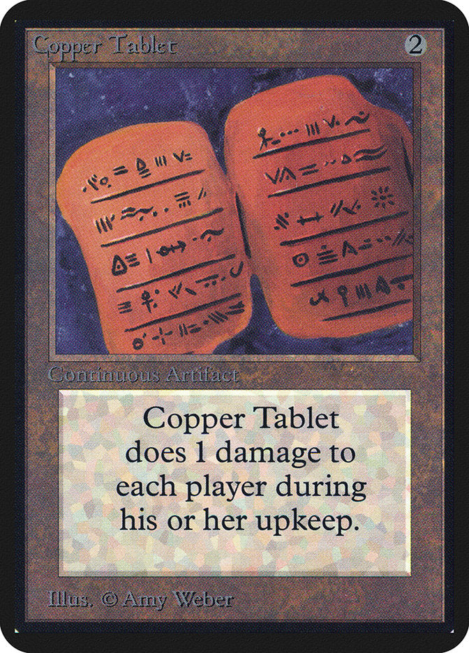 Copper Tablet [Alpha Edition] | Yard's Games Ltd