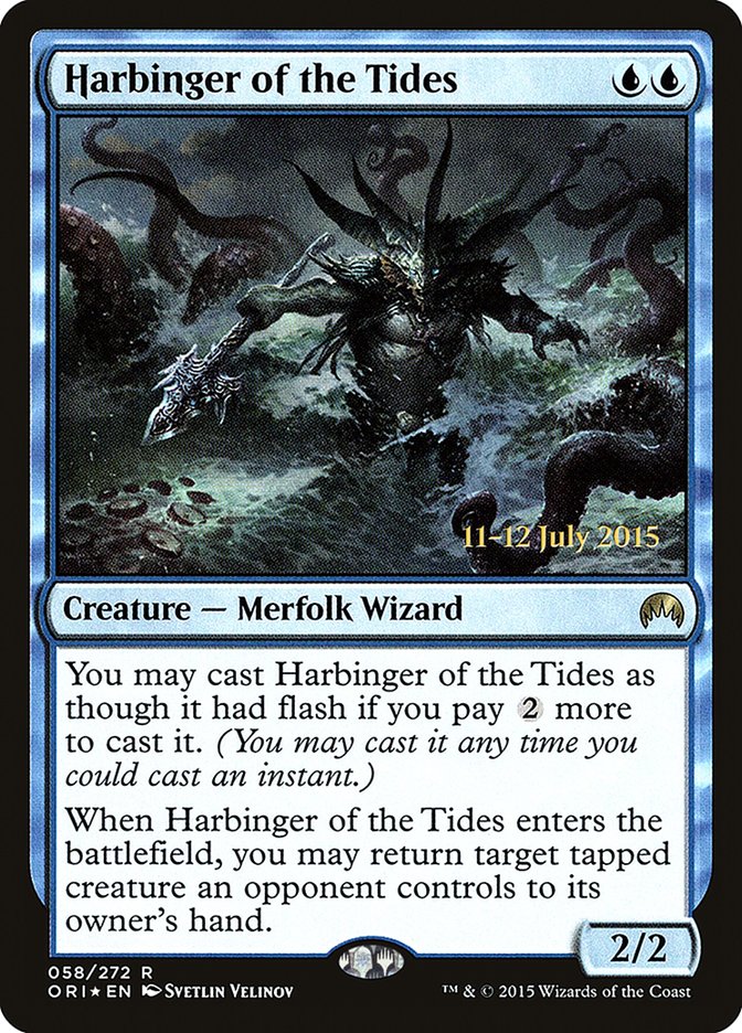 Harbinger of the Tides [Magic Origins Prerelease Promos] | Yard's Games Ltd