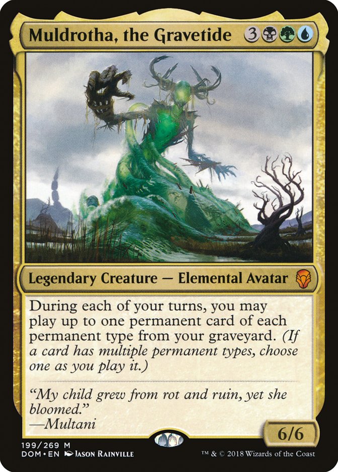 Muldrotha, the Gravetide [Dominaria] | Yard's Games Ltd