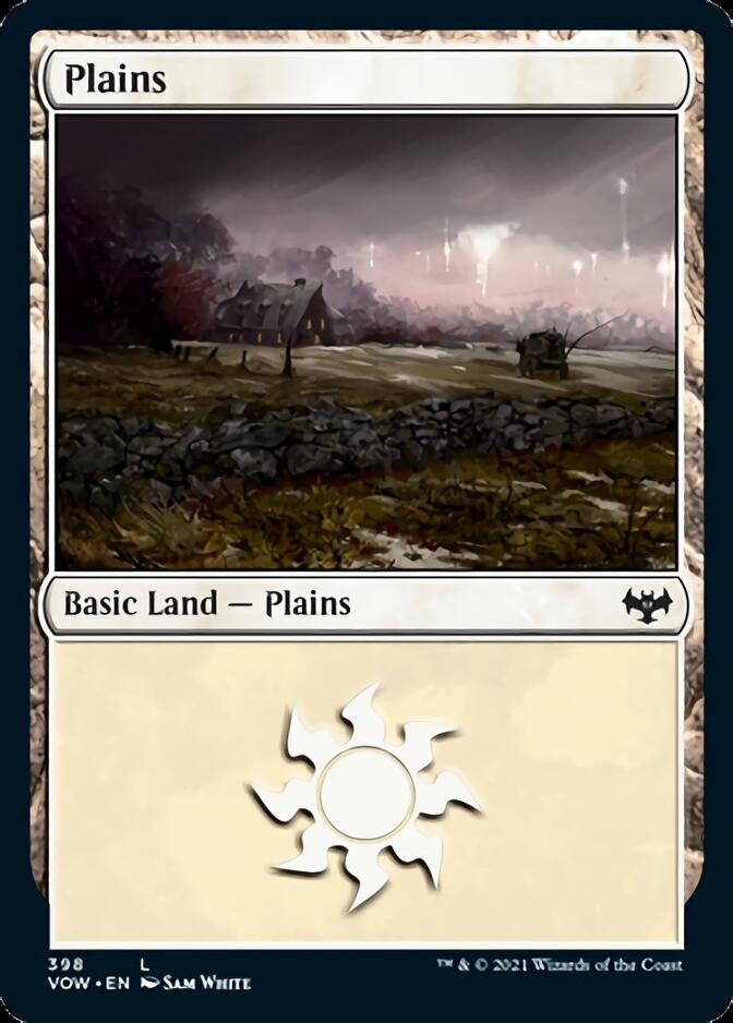 Plains (398) [Innistrad: Crimson Vow] | Yard's Games Ltd