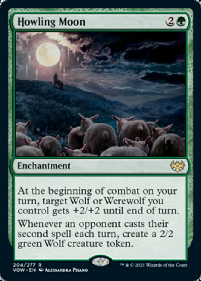 Howling Moon [Innistrad: Crimson Vow] | Yard's Games Ltd