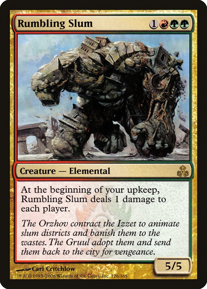 Rumbling Slum [Guildpact] | Yard's Games Ltd