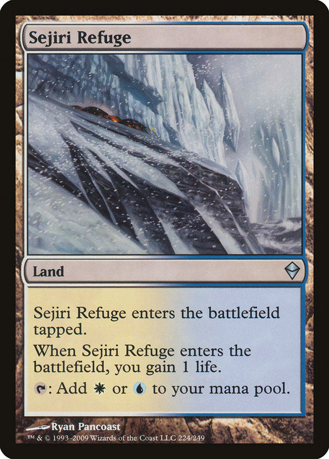 Sejiri Refuge [Zendikar] | Yard's Games Ltd