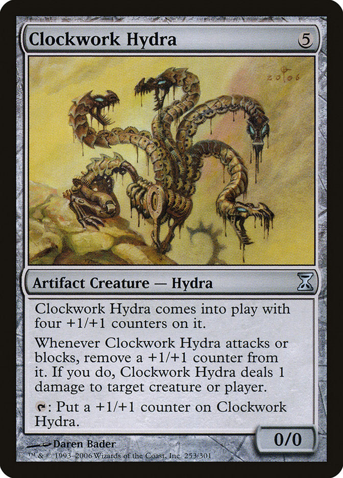 Clockwork Hydra [Time Spiral] | Yard's Games Ltd