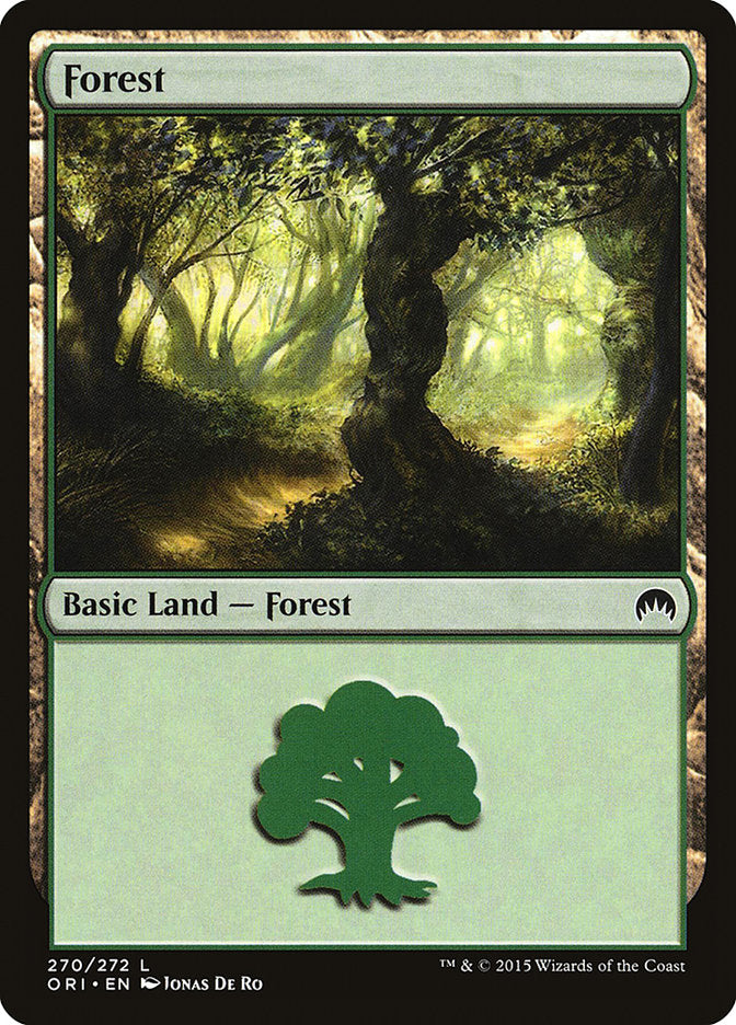 Forest (270) [Magic Origins] | Yard's Games Ltd