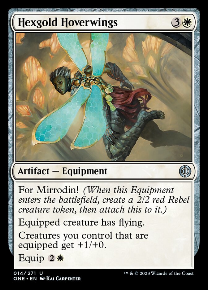 Hexgold Hoverwings [Phyrexia: All Will Be One] | Yard's Games Ltd