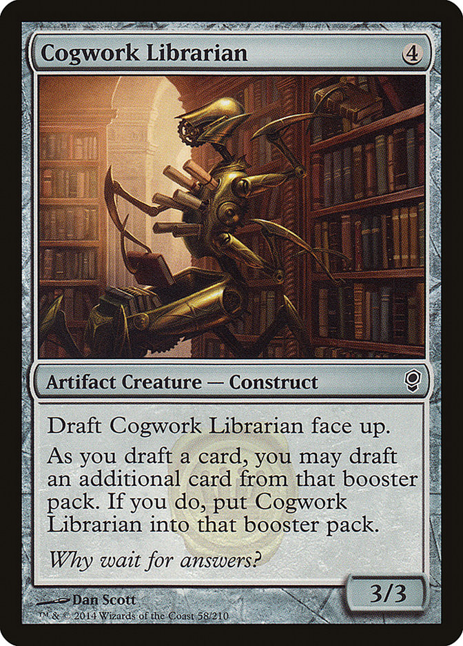 Cogwork Librarian [Conspiracy] | Yard's Games Ltd