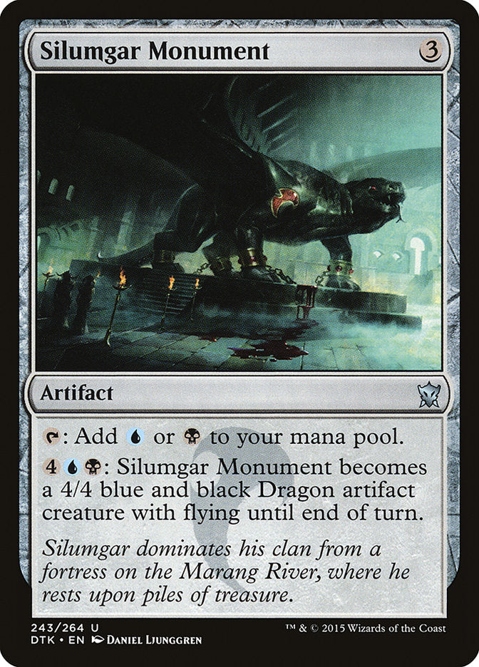 Silumgar Monument [Dragons of Tarkir] | Yard's Games Ltd