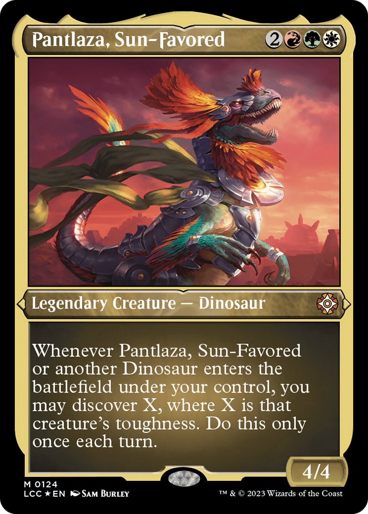 Pantlaza, Sun-Favored (Display Commander) [The Lost Caverns of Ixalan Commander] | Yard's Games Ltd