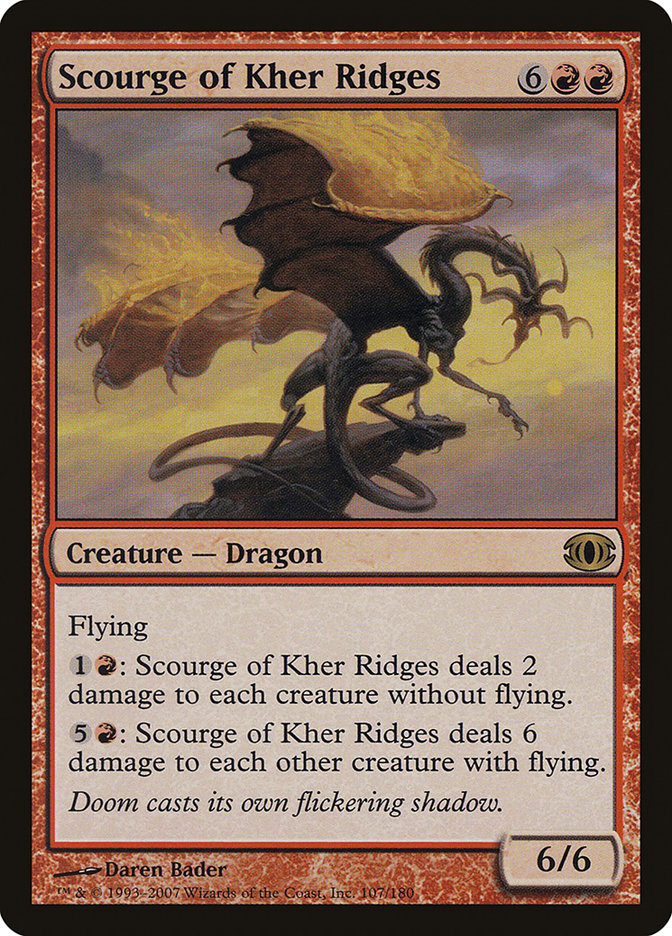 Scourge of Kher Ridges [Future Sight] | Yard's Games Ltd