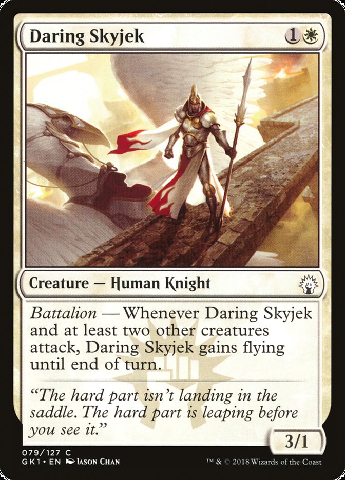 Daring Skyjek [Guilds of Ravnica Guild Kit] | Yard's Games Ltd