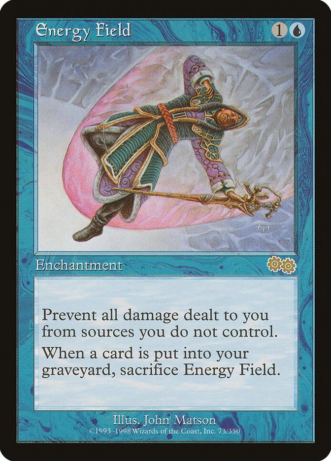 Energy Field [Urza's Saga] | Yard's Games Ltd