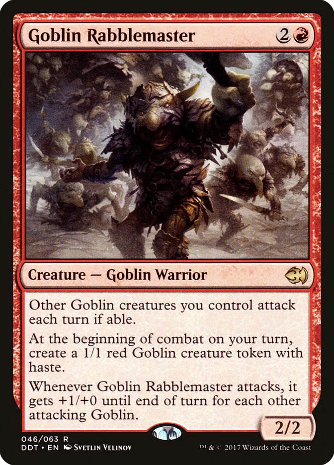 Goblin Rabblemaster [Duel Decks: Merfolk vs. Goblins] | Yard's Games Ltd