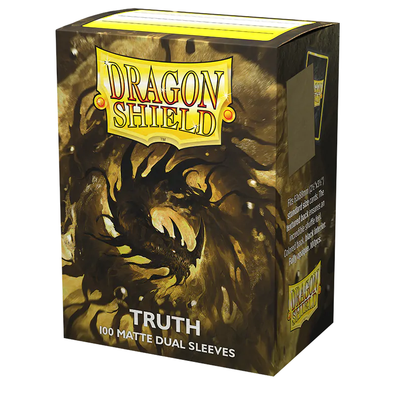 Dragon Shield: Standard 100ct Art Sleeves - Truth (Dual Matte) | Yard's Games Ltd