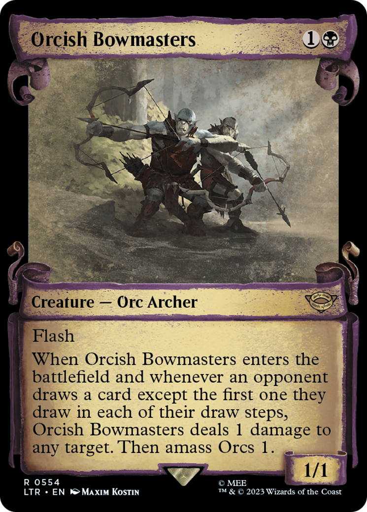 Orcish Bowmasters [The Lord of the Rings: Tales of Middle-Earth Showcase Scrolls] | Yard's Games Ltd