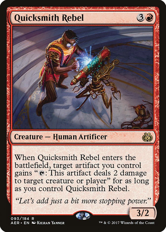 Quicksmith Rebel [Aether Revolt] | Yard's Games Ltd