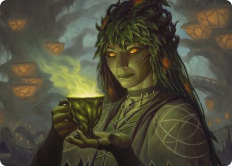 Dina, Soul Steeper Art Card [Strixhaven: School of Mages Art Series] | Yard's Games Ltd