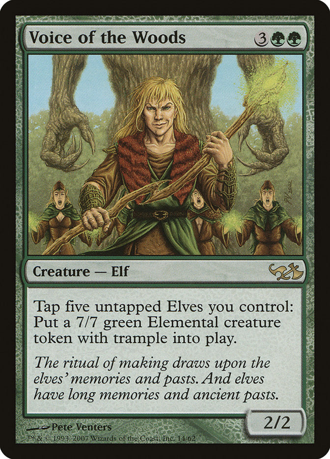 Voice of the Woods [Duel Decks: Elves vs. Goblins] | Yard's Games Ltd