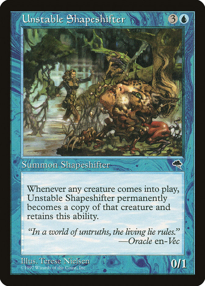 Unstable Shapeshifter [Tempest] | Yard's Games Ltd