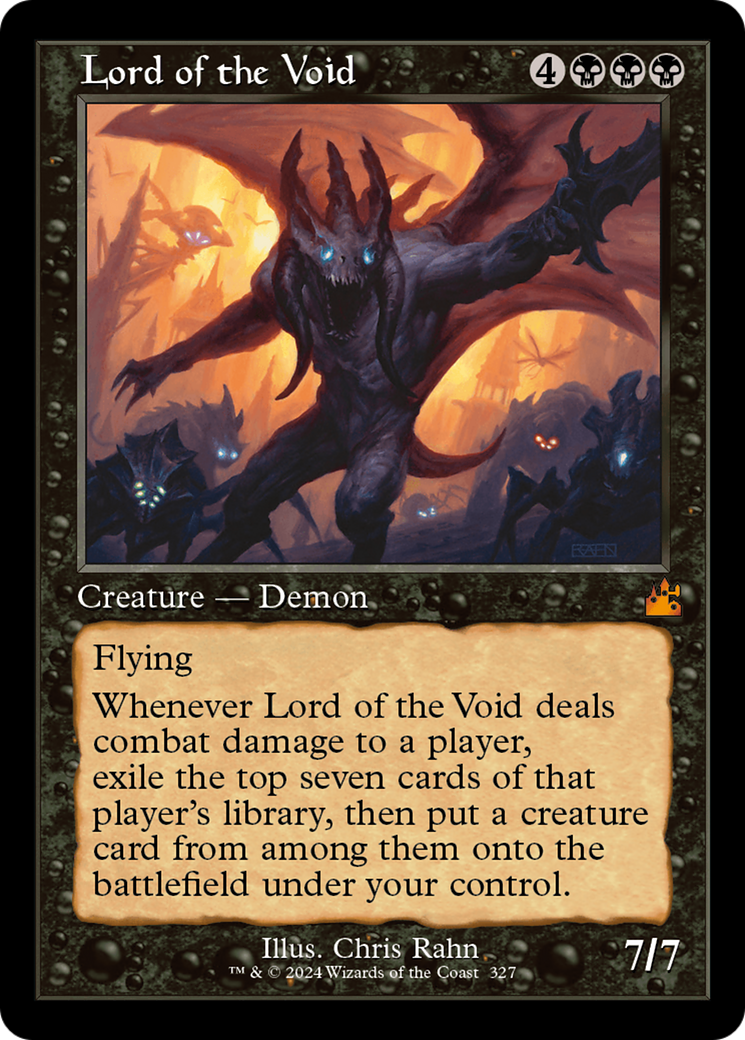 Lord of the Void (Retro Frame) [Ravnica Remastered] | Yard's Games Ltd